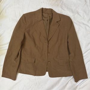 Josephine Chaus Tan Blazer - 12